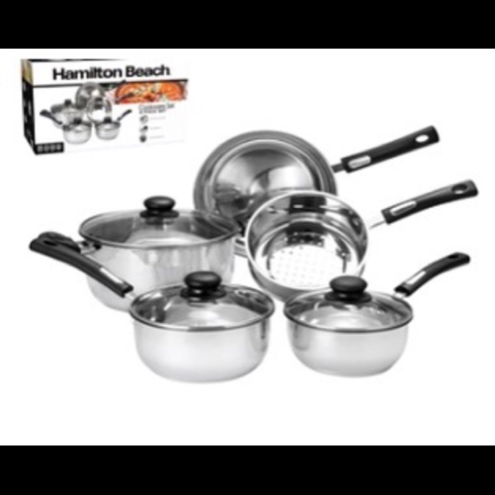 8 PIECES COOKWARE SET